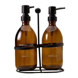 Set de Dispenser de Shampoo y Acondicionador Cocina & Bazar 500 Ml