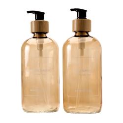 Set de Dispenser de Shampoo y Acondicionador Cocina & Bazar 250 Ml