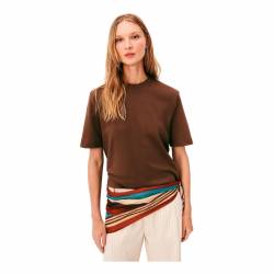 Remera Mujer Hering Marrón Talle L